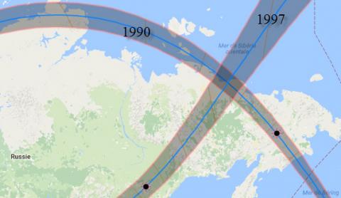 Eclipses 1990 1997 siberie